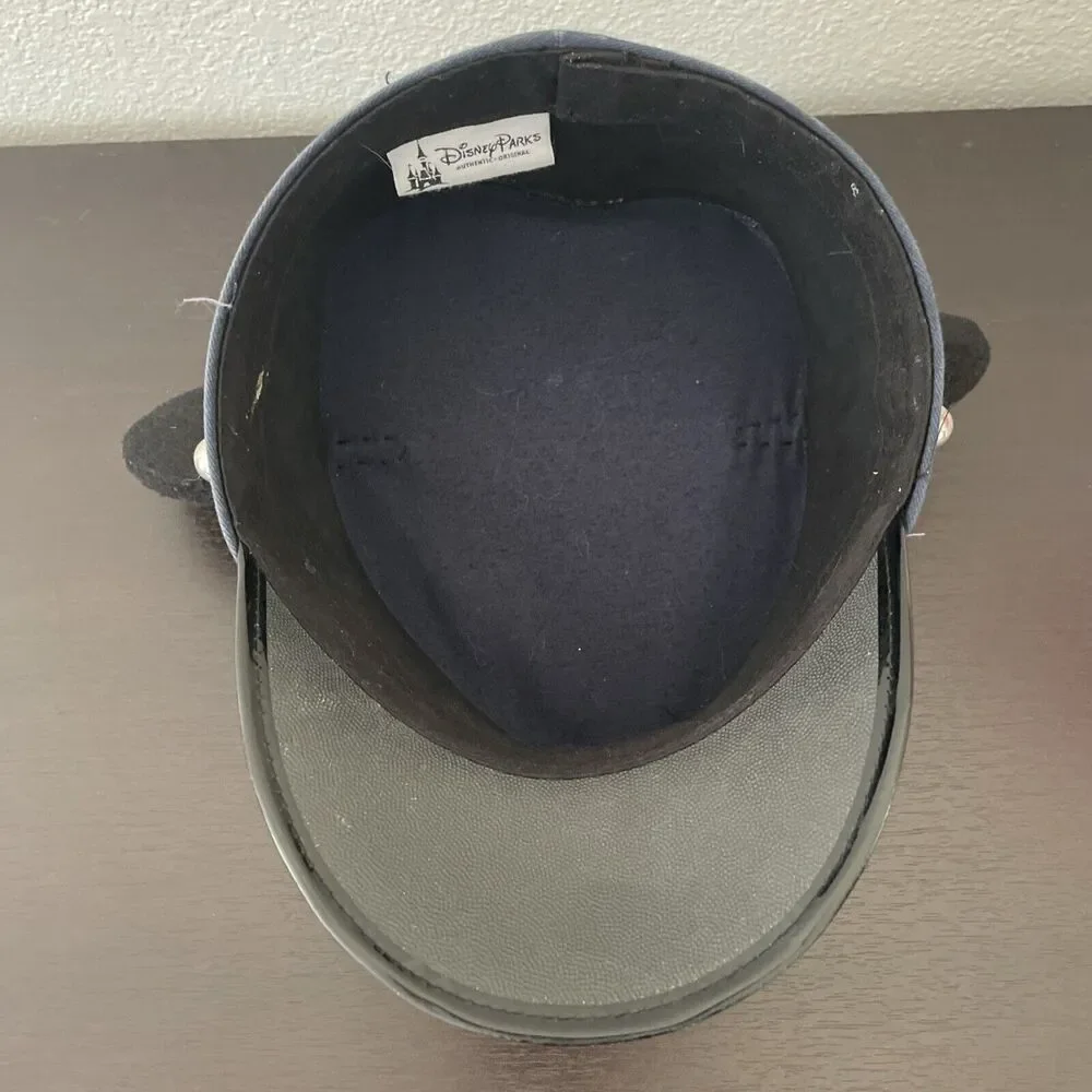 Disney Parks Mickey Mouse Ear Conductor Hat Red Car Trolley Size S/MD *READ* - Picture 7 of 12